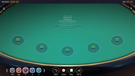 Multihand Vegas Downtown Blackjack Slot - Play Online