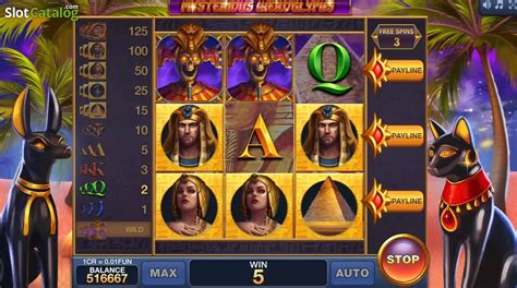 Mysterious Hieroglyphs Reel Respin Slot Gratis