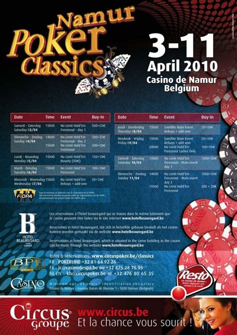 Namur Poker Classicos Cobertura