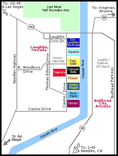 Nevada Casino Mapa