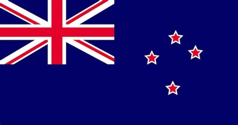 Nova Zelandia Black Jack Bandeira