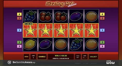 Novomatic Sizzling Quente Slots Livres