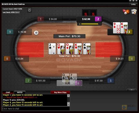 O Bovada Torneio De Poker Ipad