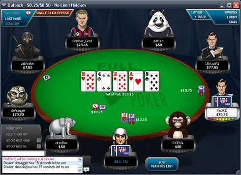 O Full Tilt Poker De Volta Nos Eua