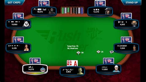 O Full Tilt Rush Poker App