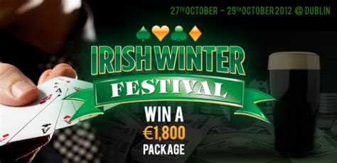 O Irish Winter Festival De Poker De 2024
