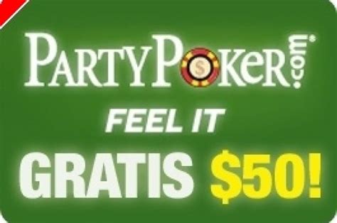 O Party Poker 50 Bonus Sem Deposito