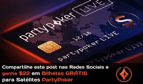 O Party Poker Bilhetes