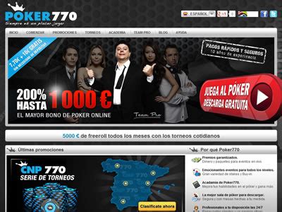 O Poker770 Jugar Online