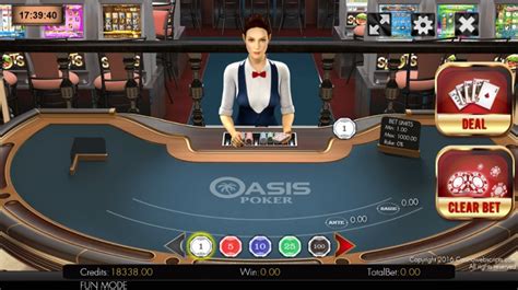 Oasis Poker 3d Dealer Novibet