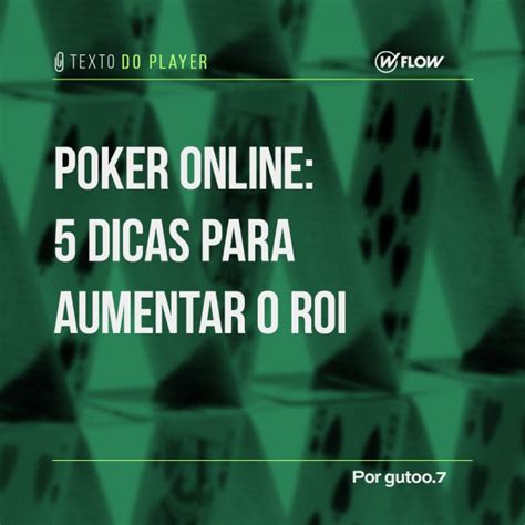 Online Poker Dicas