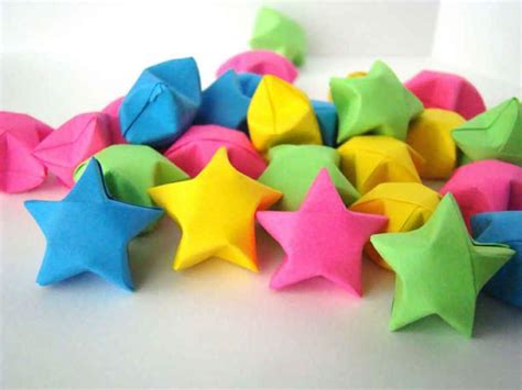 Origami De Roleta Estrelas