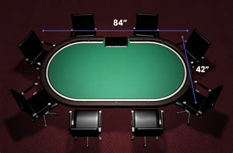 Padrao De Poker De Casino Dimensoes Da Mesa