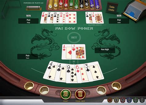 Pai Gow Poker Online A Dinheiro Real