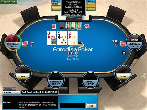 Paradise Poker 3d Betano