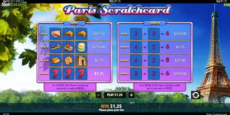 Paris Scratchcard Bet365