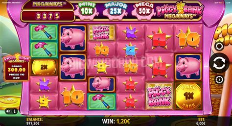 Piggy Bank Megaways Slot Gratis