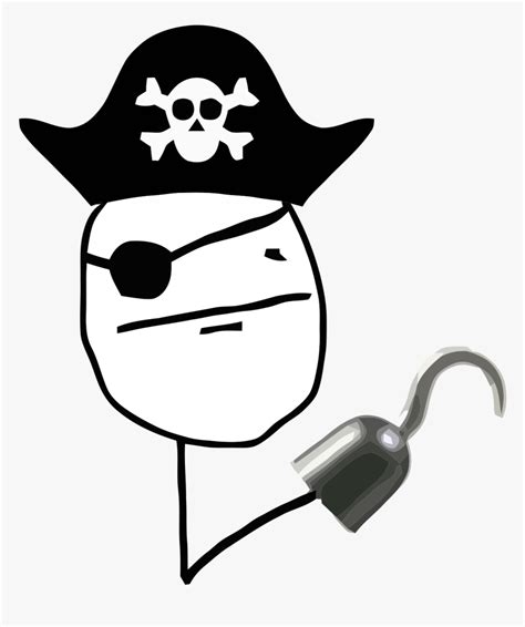 Pirata Meme Poker Face