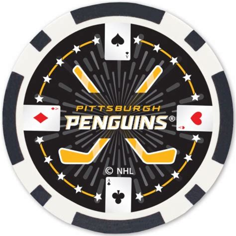 Pittsburgh Penguins Fichas De Poker