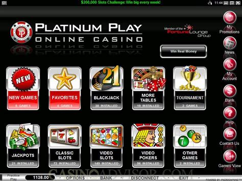 Platinum Play Online Casino Bolivia