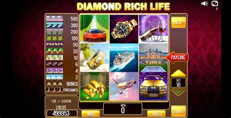 Play Diamond Rich Life Pull Tabs Slot
