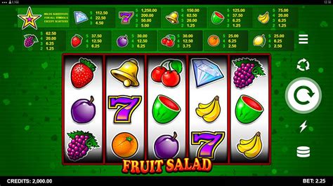 Play Fruit Salad 5 Line Slot