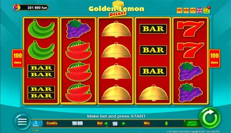 Play Golden Lemon Deluxe Slot