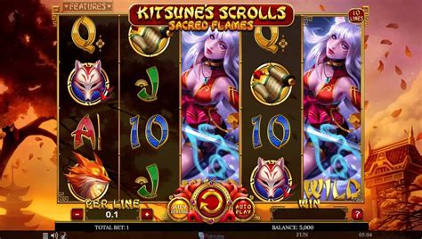 Play Kitsune S Scrolls Sacred Flames Slot