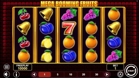 Play Mega Booming Fruits Slot