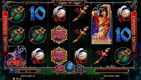 Play Nights Of Magic Expanded Edition Slot