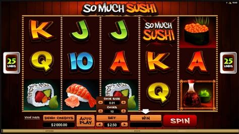 Play So Much Sushi Slot