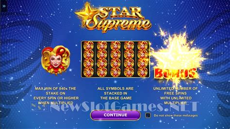 Play Star Supreme Slot