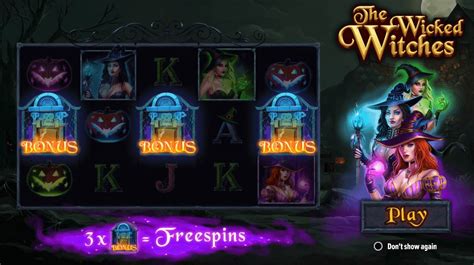 Play The Wicked Witches Slot