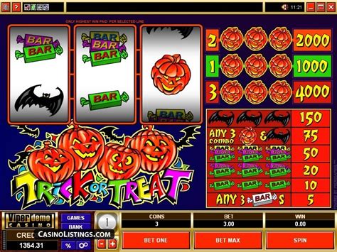Play Trick Or Treat Slot