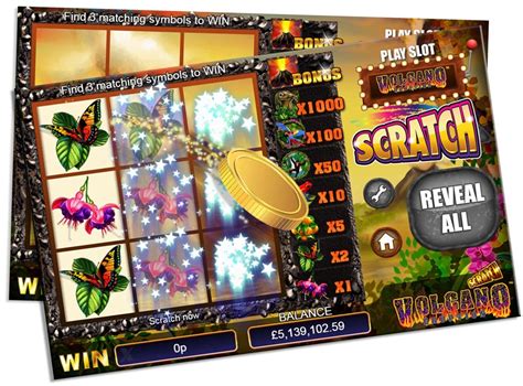 Play Volcano Eruption Scratch Slot