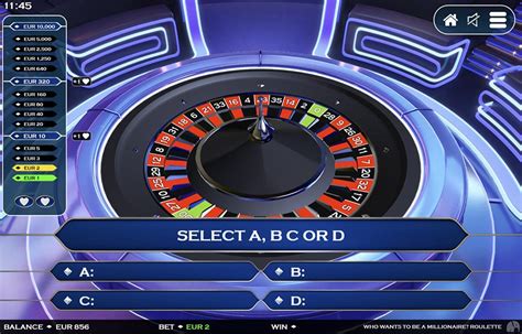 Play Who Wants To Be A Millionaire Roulette Slot