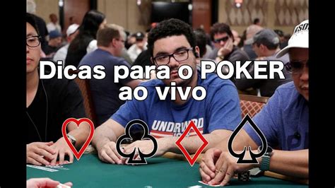Poker Ao Vivo De Relatorios