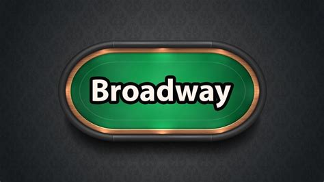 Poker Broadway Definicao