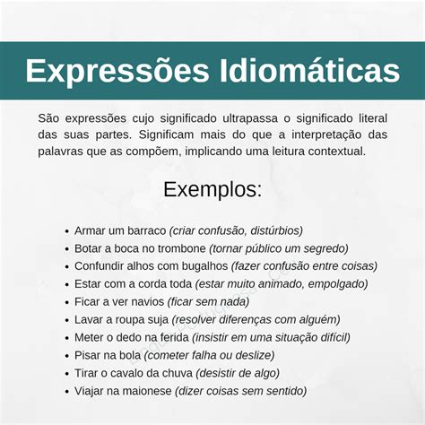 Poker Expressoes Idiomaticas
