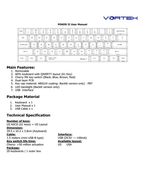 Poker Ii Manual