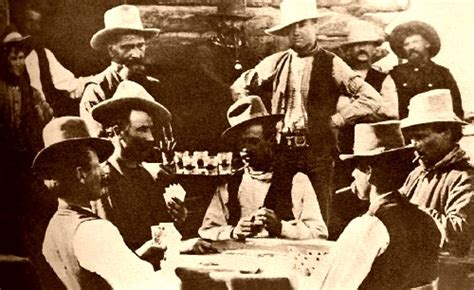 Poker Jogado Nenhum Velho Oeste
