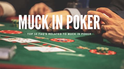 Poker Muck Regras