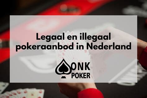 Poker Online Illegaal Nederland