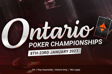 Poker Ontario Torneios