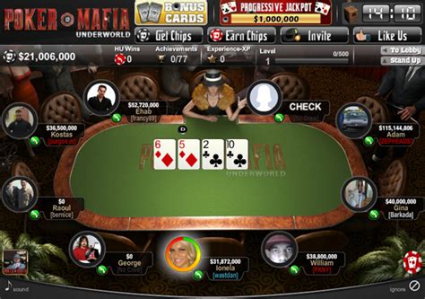 Poker Submundo Da Mafia Chips