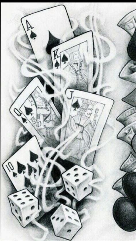 Poker Tatuagem De Caveira