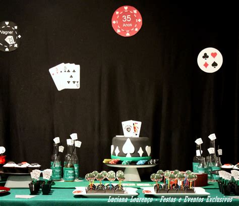 Poker Tema Da Festa Decoracoes