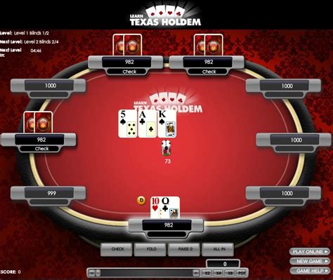 Poker Texas Holdem Ohne Anmeldung