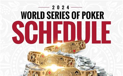 Poker Wsop 2024 Evento Principal