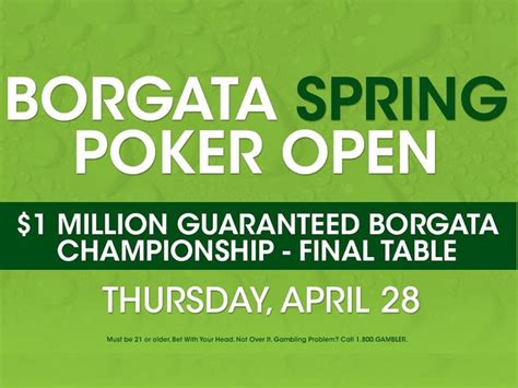 Primavera Borgata Poker Open 2024
